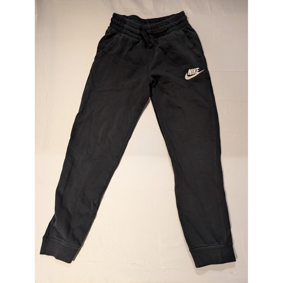 Nike Other - Nike Boys Large Club Fleece Black Jogger Sweatpants Logo Sportswear Casual